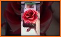 Couple Love Roses Keyboard Theme related image