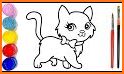 Cats - Children Coloring Book related image