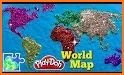 Preschool Geography Countries Kids Learn World Map related image