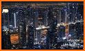 Dubai Night Skyline Theme Launcher related image