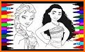 Moana coloring pages related image