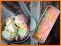 Home Made Rainbow Ice Cream related image