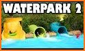 aquapark .io water slide race related image