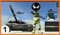 Us Army Stickman Rope Hero Counter Attack Crime related image