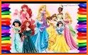 Coloring Book for Disney Princess - for girls game related image