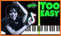 Wednesday Addams Piano game related image