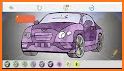 Cars Color By Number Glitter Cars Coloring Book related image