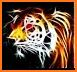 Flame Tiger Live Wallpaper related image