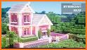 Pink house for minecraft related image