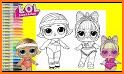 Lol surprise dolls coloring princesses related image