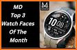 MD254 - Digital Modern Watch Face Matteo Dini MD related image