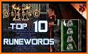 Runeword finder for Diablo II related image