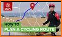 Efita cycling– route app related image