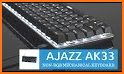 Black Blue Keyboard related image