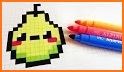 Fruit Pixel Art related image