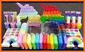 Rainbow vs Unicorn Makeup Slime related image