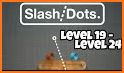 Slash/Dots.  Physics Puzzle related image