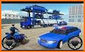 US Police limousine Car Quad Bike Transporter Game related image