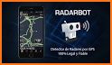 Speed Camera Detector Traffic RadarBot - Earth Map related image