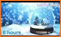 Xmas Wallpaper Snowman Snow Globe Theme related image