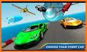 3D Mega ramp car stunt games related image