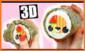 Sushi Roll 3D related image