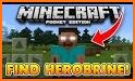 Herobrine mod Minecraft - Find Herobrine in MCPE! related image