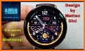 MD254 - Digital Modern Watch Face Matteo Dini MD related image