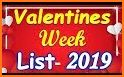 Valentine Week Wishes - Rose, Propose,Kiss,Teddy related image