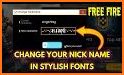 Fire Free Name Creator – Nickname Generator related image