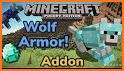 Wolf Armor Addon for Minecraft PE related image