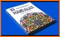 Mandala coloring book adults related image