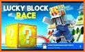 Lucky Block Race Map MCPE related image