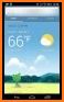 Weather widget with shortcuts related image