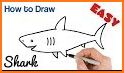 Shark Draw Step by Step related image