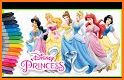 Coloring Book For princess :coloring princess game related image