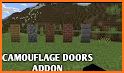 Camouflage Doors Mod mcpe related image