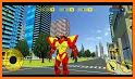 Flying Robot Car War Transform Fight - Robot Game related image