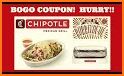 Coupons for Chipotle related image