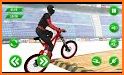 Super hero Cycle Stunt Racing Games BMX Cycle Game related image