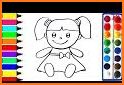 Coloring Book Dolls - Easy Drawing related image