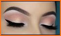 Eyes makeup steps for girls related image