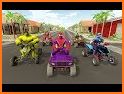 Super Hero Bike Taxi Simulator: Bike Driving Games related image