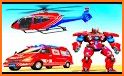 Ambulance Robot Car Game – Fire Truck Robot Games related image