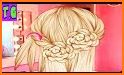 elsa in salon hair & fashion hairstyle girls games related image