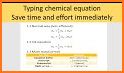 Chemical equation keyboard A related image