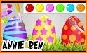 Kawaii Coloring Eggs for Kids related image