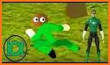 Flying Green Stickman Rope Hero Gangstar Crime related image