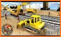 Heavy Machines Train Track Construction Simulator related image