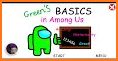 Green Baldi's Basics in Among US related image